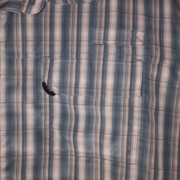 NWOT Wrangler Plaid Shirt Size 3X Short Sleeve Button Down 100%Polyester - Picture 3 of 15